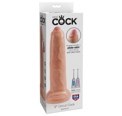 Dildo-cock 9 inch uncut